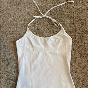 TNA White Camisole Halter Top